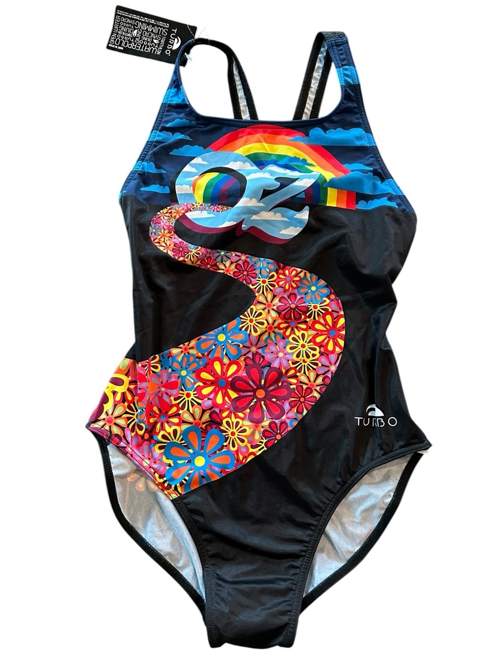 Turbo Oz World Pro Resist Wide Strap Swimsuit Women’s Size XL NWT